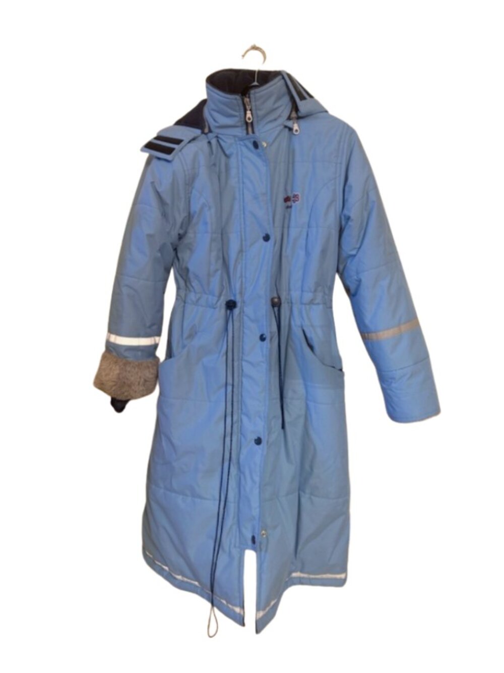 Gusti 24 Carats Collection Long Puffer Coat with Hood size 12